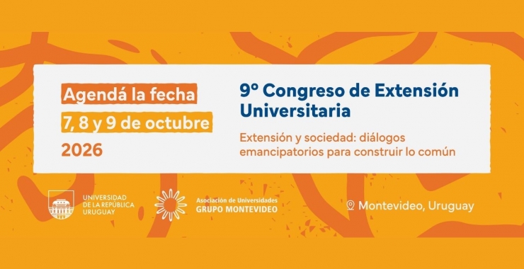 Convocan a participar del 9° Congreso de Extensión Universitaria de AUGM