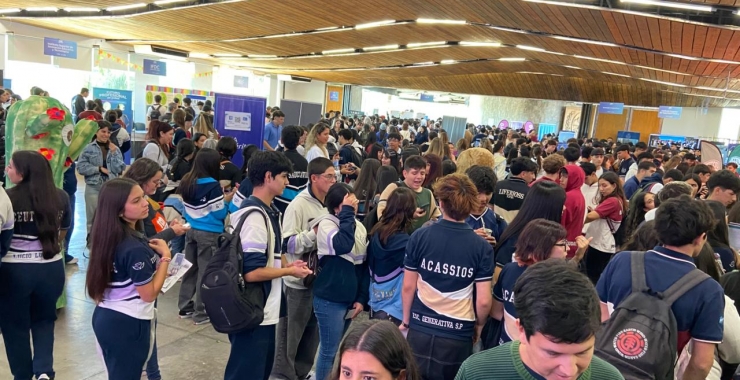 Miles de estudiantes pasaron por el stand de la UNSL en la Expo Educativa «Tu futuro está aquí»