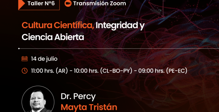 Invitan a un taller sobre cultura científica, integridad y ciencia abierta