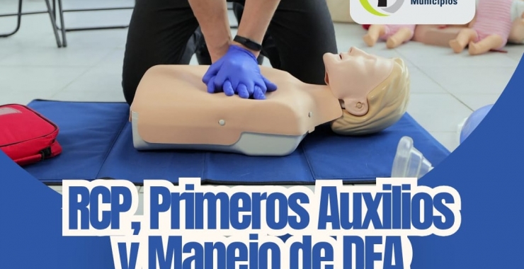 Inscriben a taller sobre RCP, Primeros Auxilios y uso de DEA