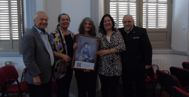 La UNSL homenajeó a Enriqueta Lucio Lucero en el Centro Educativo «Paula Domínguez de Bazán»