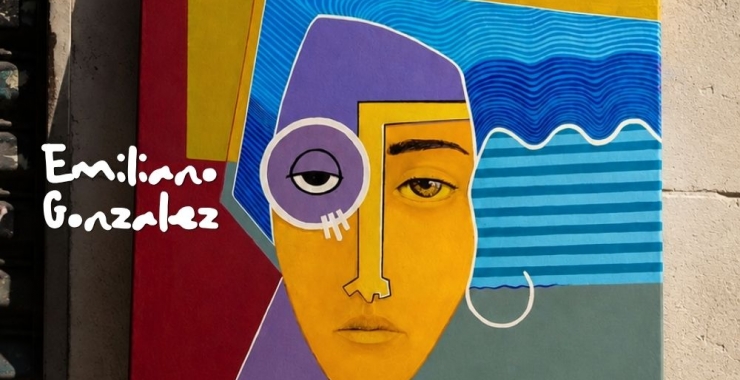 Rostros, cuerpos y nuevas formas: las pinturas de Emiliano González llegan al Centro Cultural UNSL