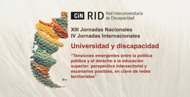 La UNSL participa de las Jornadas Nacionales e Internacionales sobre Discapacidad