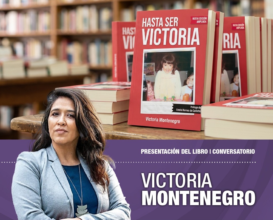 Imagen relacionada con Victoria Montenegro visitará la UNSL para presentar «Hasta ser Victoria»