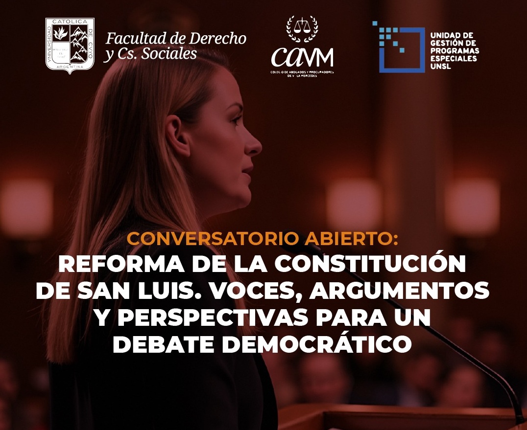 Imagen relacionada con Organizan un debate abierto sobre la reforma constitucional de San Luis