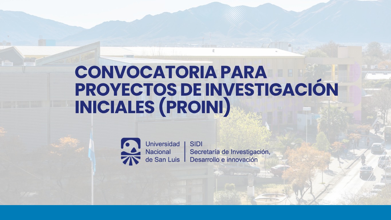 Imagen relacionada con Abre la convocatoria a Proyectos de Investigación Iniciales